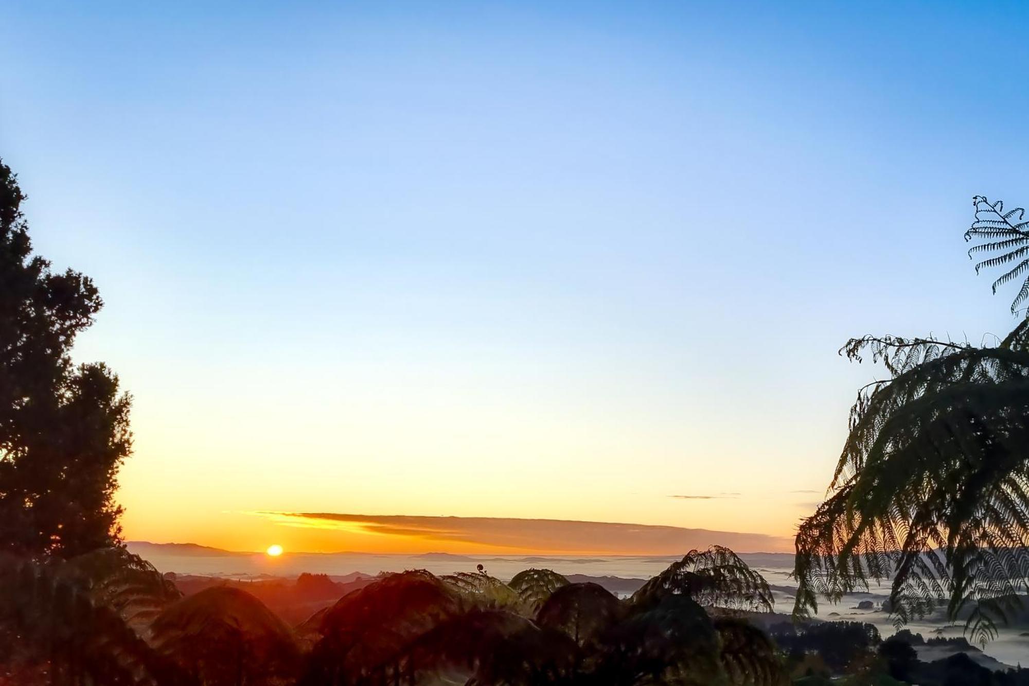 Te Tiro Accommodation Waitomo Caves Luaran gambar