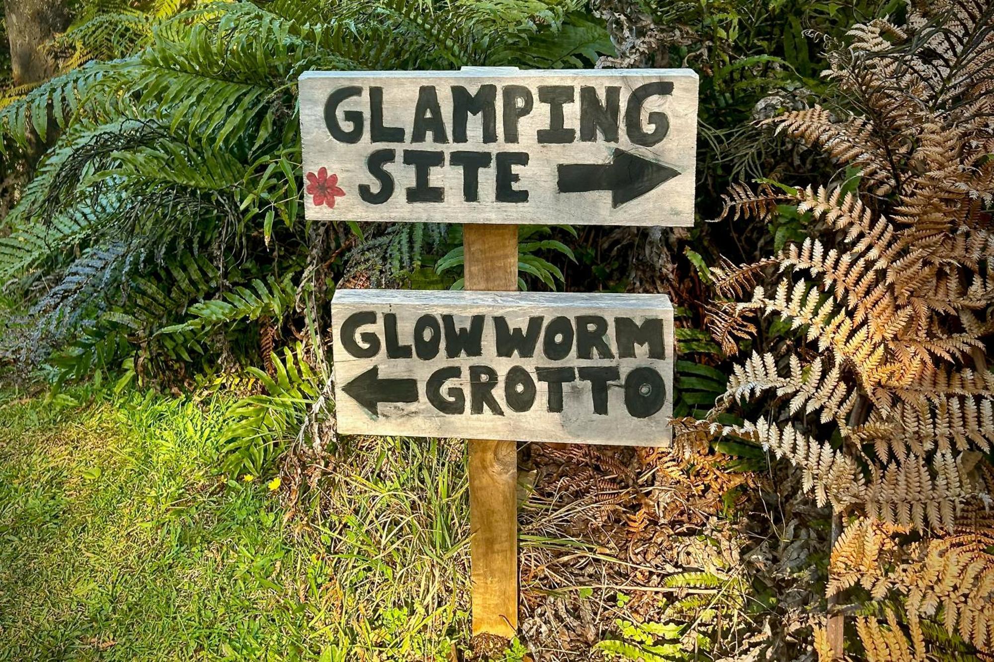 Te Tiro Accommodation Waitomo Caves Luaran gambar