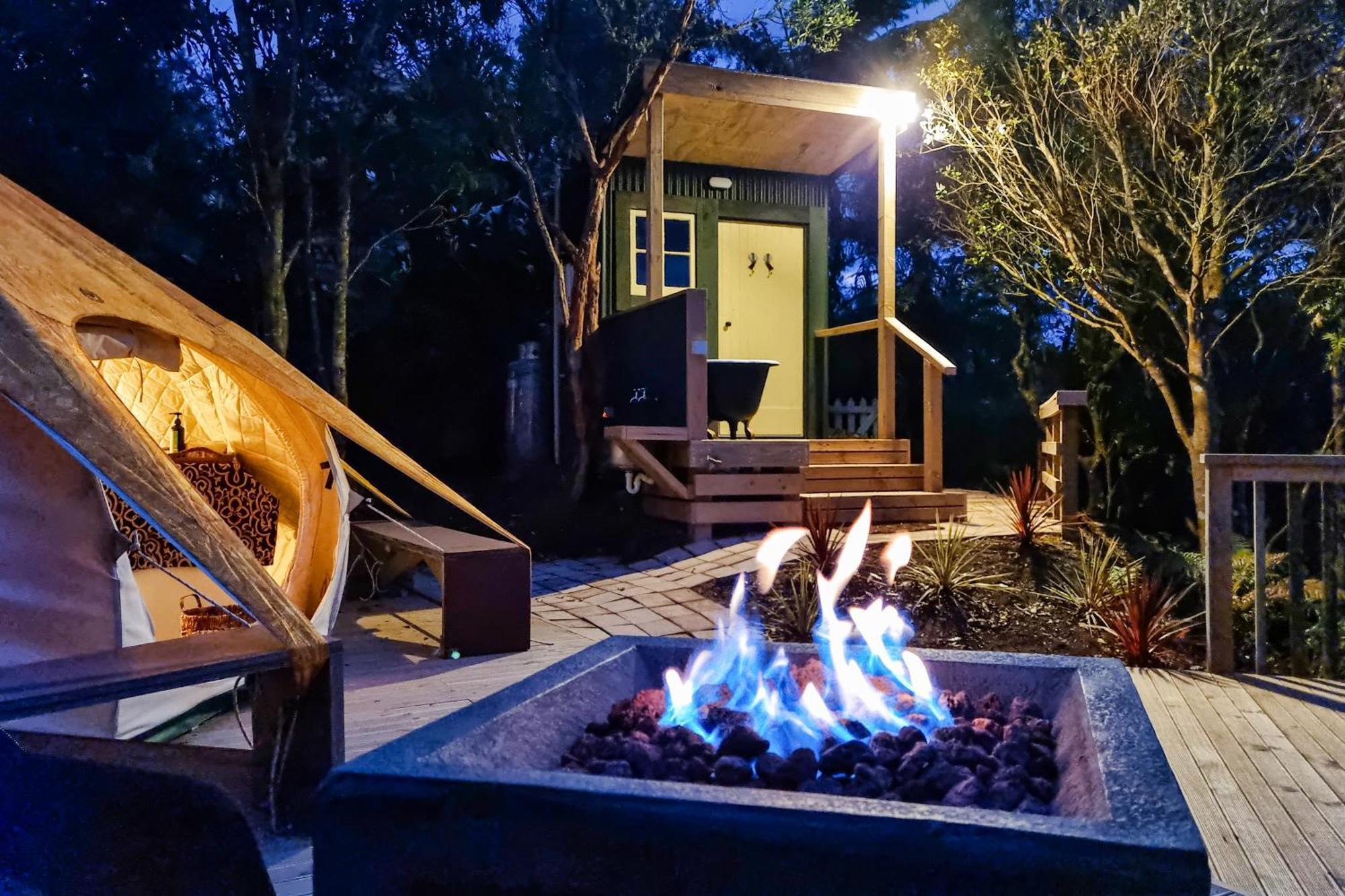 Te Tiro Accommodation Waitomo Caves Luaran gambar